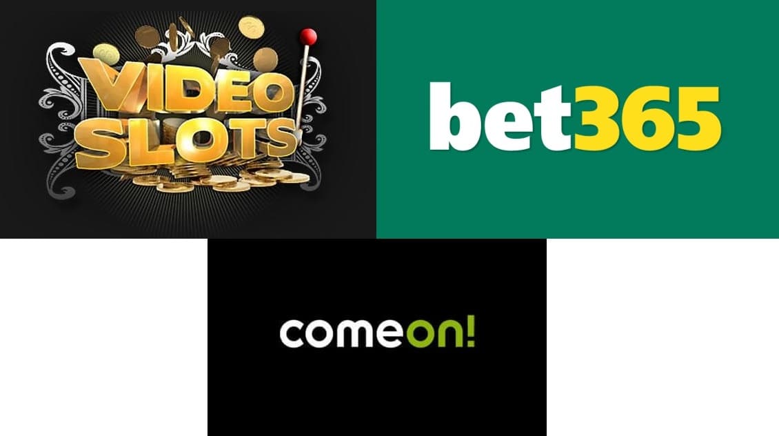 Videoslots vs ComeOn vs Bet365